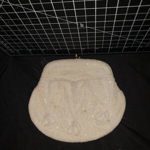 Antique 1940's beaded Purse